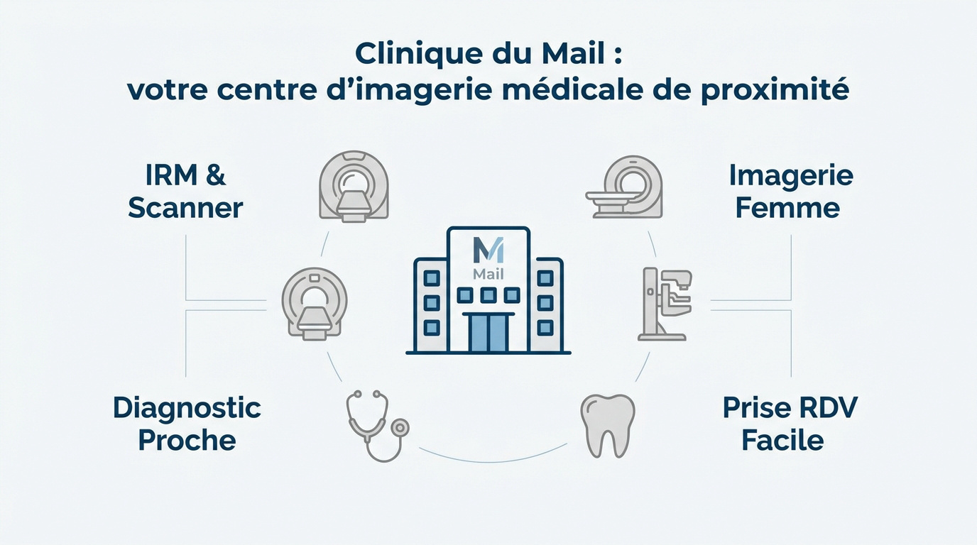 Examen d'imagerie médicale à la Clinique du Mail