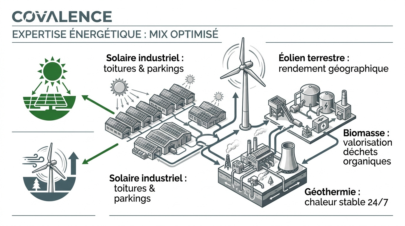 Mix énergétique optimisé co valence fr