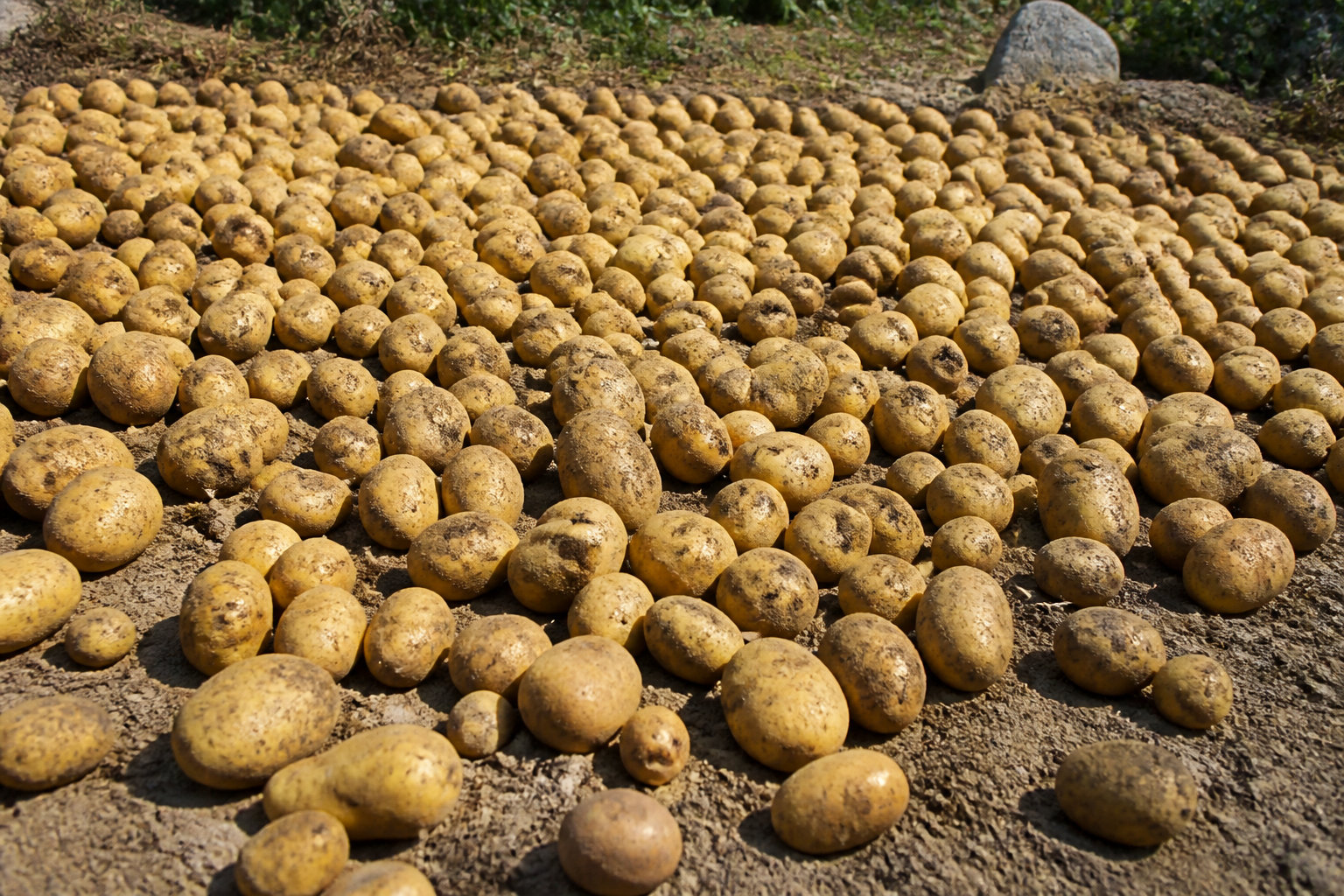 Préparer les tubercules pour une conservation longue durée