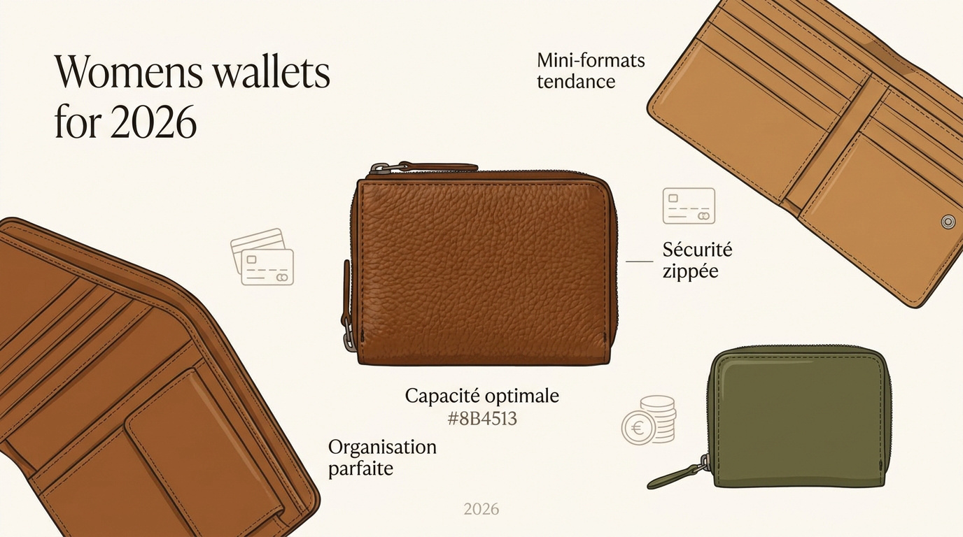 Porte-monnaie femme tendance 2026
