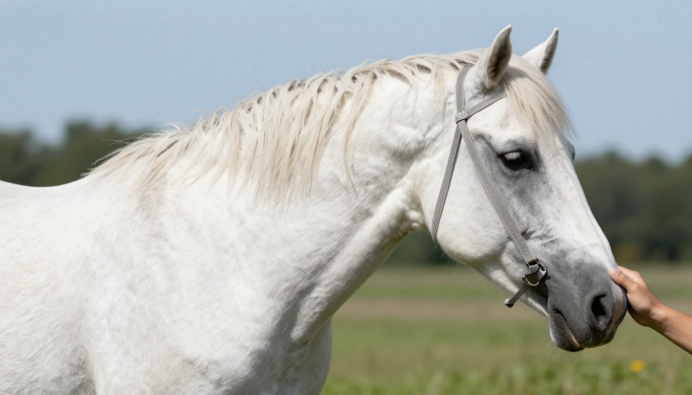 Entretenir et protéger la robe de son cheval pie