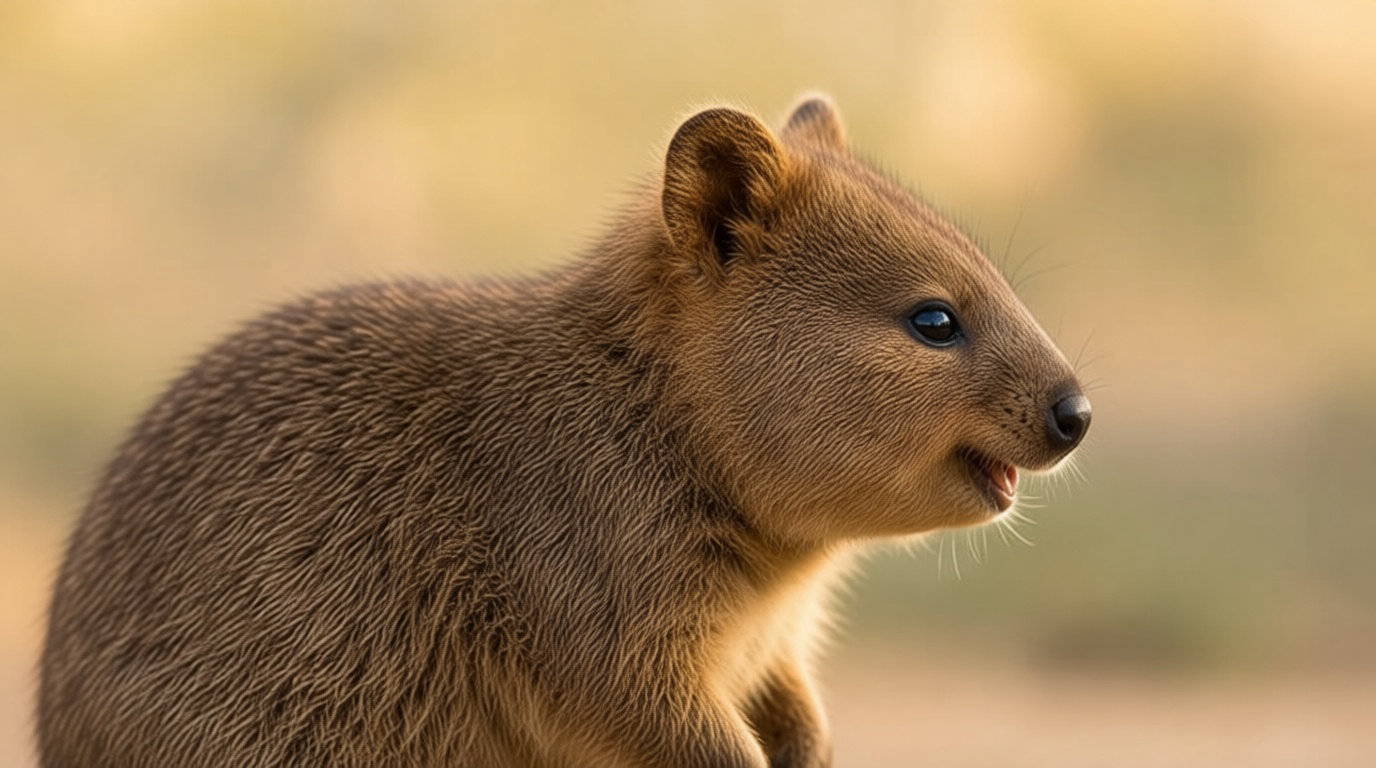 Le Quokka, ce petit marsupial qui ne s'arrête jamais de sourire