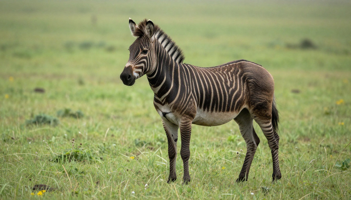 Le Quagga, une espèce éteinte entre le zèbre et le cheval