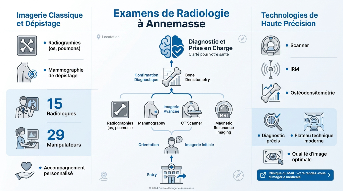 Salle d'examen d'imagerie médicale moderne à Annemasse