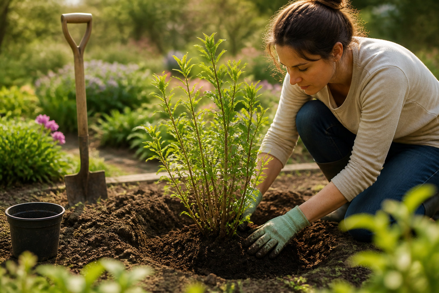 3 secrets pour réussir la plantation de votre arbuste