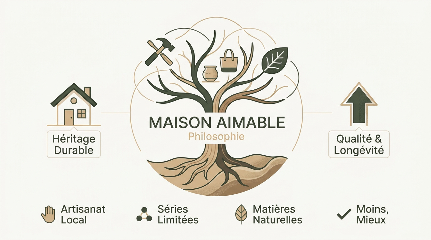 Décoration éthique et naturelle inspirée de Maison Aimable