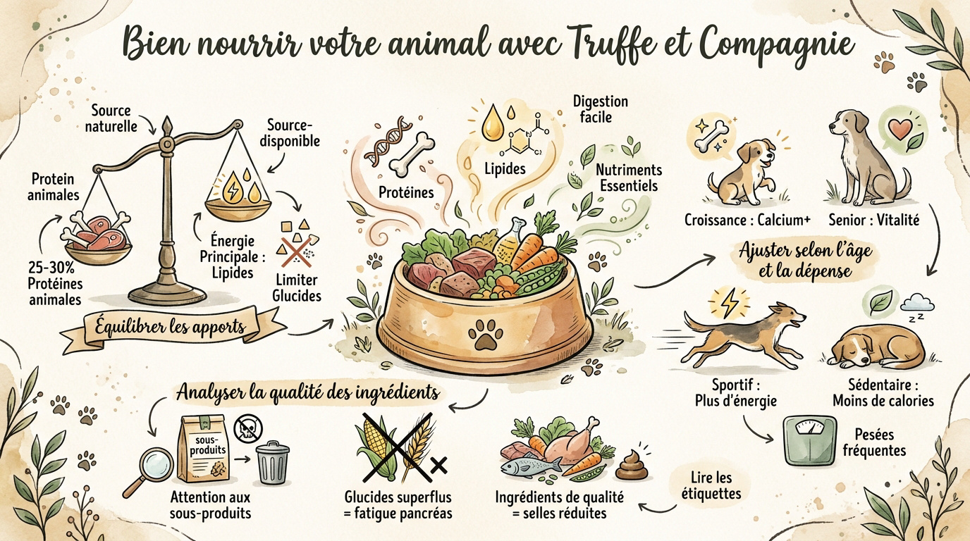 Guide nutritionnel complet pour nourrir votre animal de compagnie avec des ingrédients de qualité
